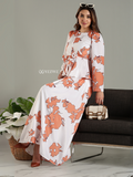 Yezwe Modest Co-ord Set featuring floral patterns and long sleeves for a stylish look
