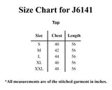 Size chart for YEZWE Modest Wear Jalabiya Golden and Dull Full Length Comfortable Jalabiya Dress | Pre-Booking