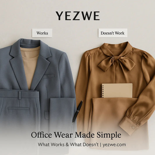 Workwear Tips: What Works and What Does not When Dressing for the Office