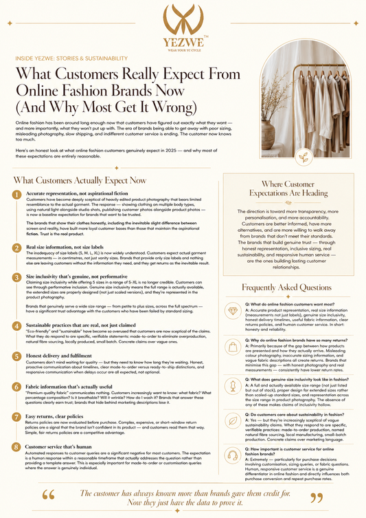 What Customers Really Expect From Online Fashion Brands Now (And Why Most Get It Wrong)
