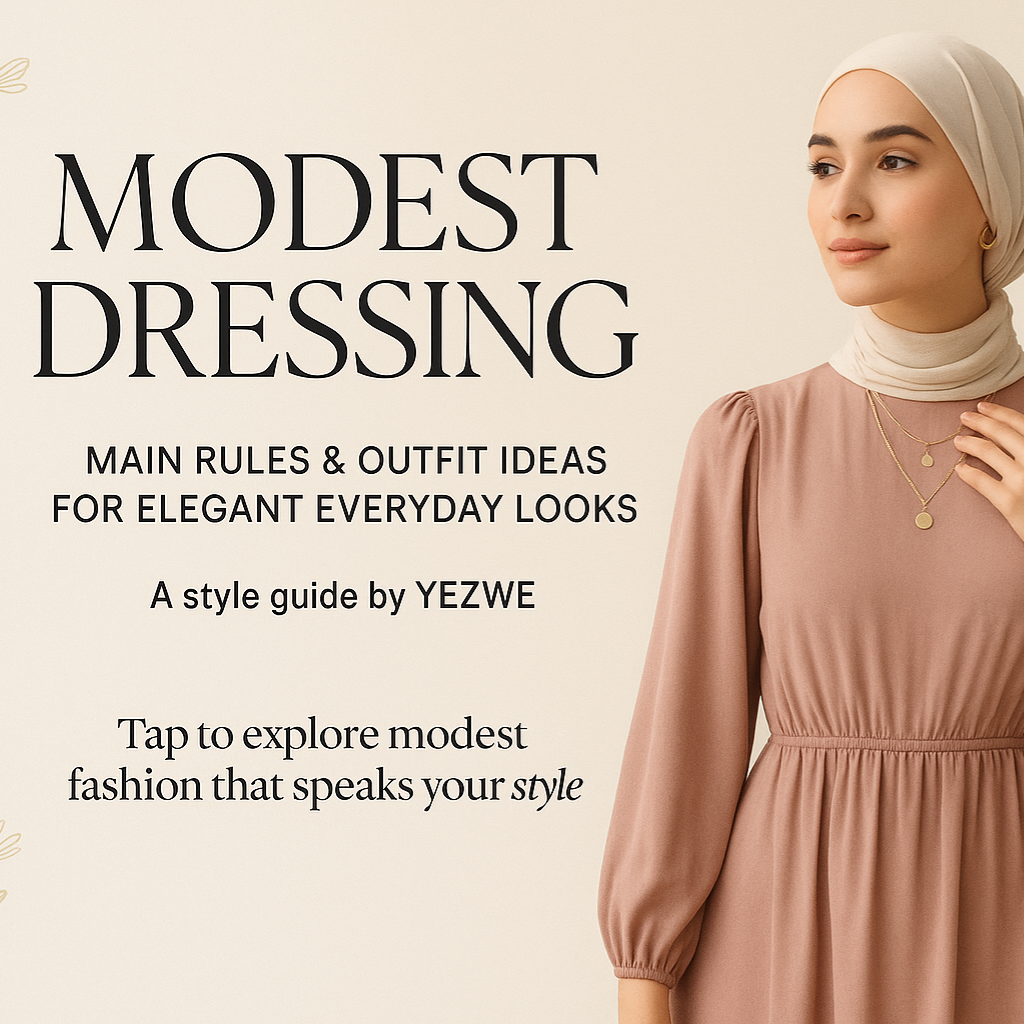 Modest Dressing: Main Rules & Outfit Ideas for Effortless Elegance – YEZWE
