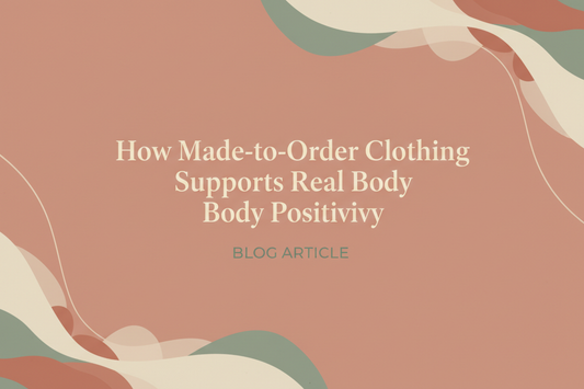 How Made-to-Order Clothing Supports Real Body Positivity