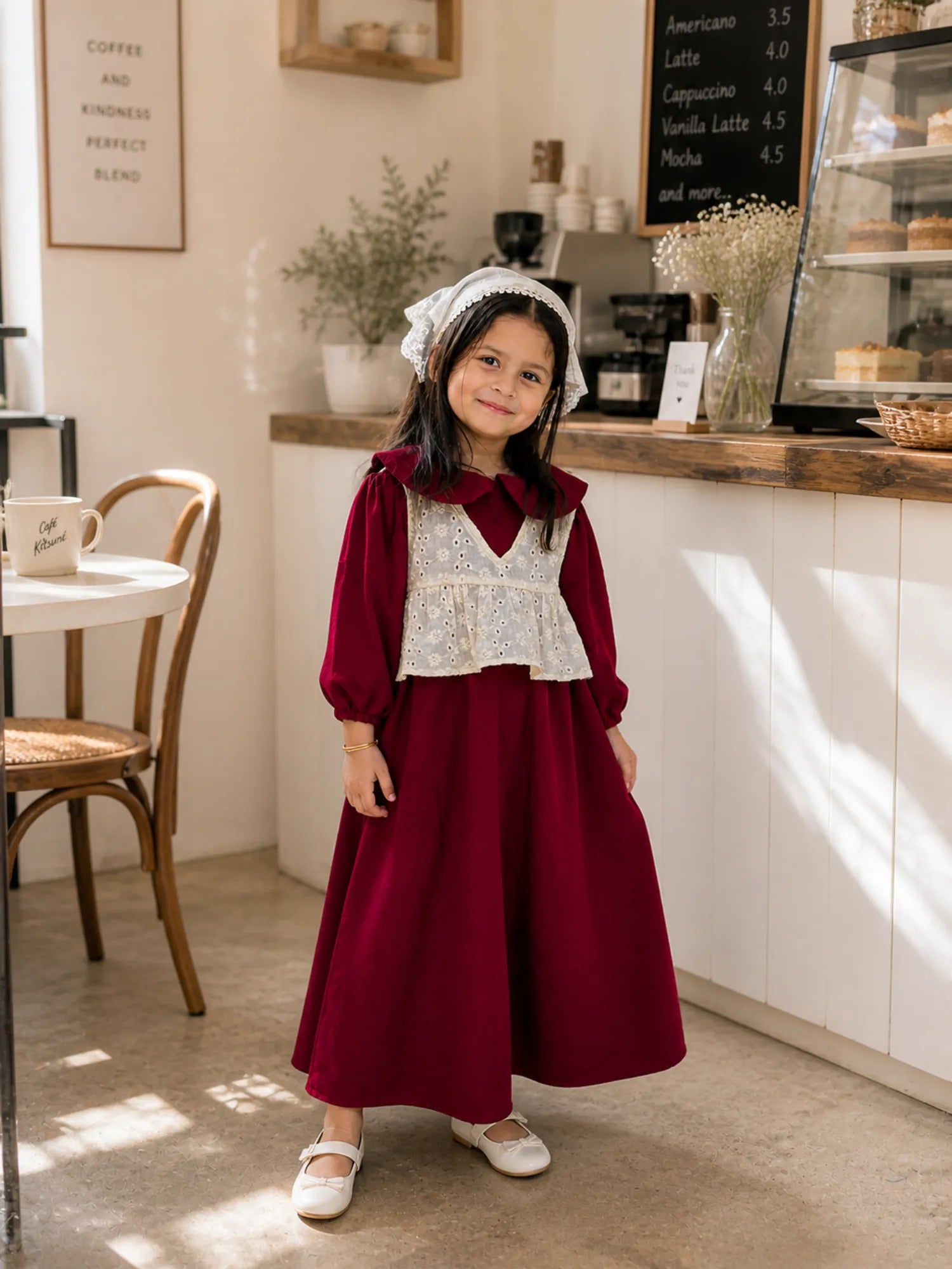 Yezwe Junior Kids Premium Hakoba Pinterest Style | Perfect for Daily & Occasion Wear