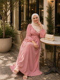 Blush Pink Cey Maxi Dress | Modest Full Lenght Dress for Women 2
