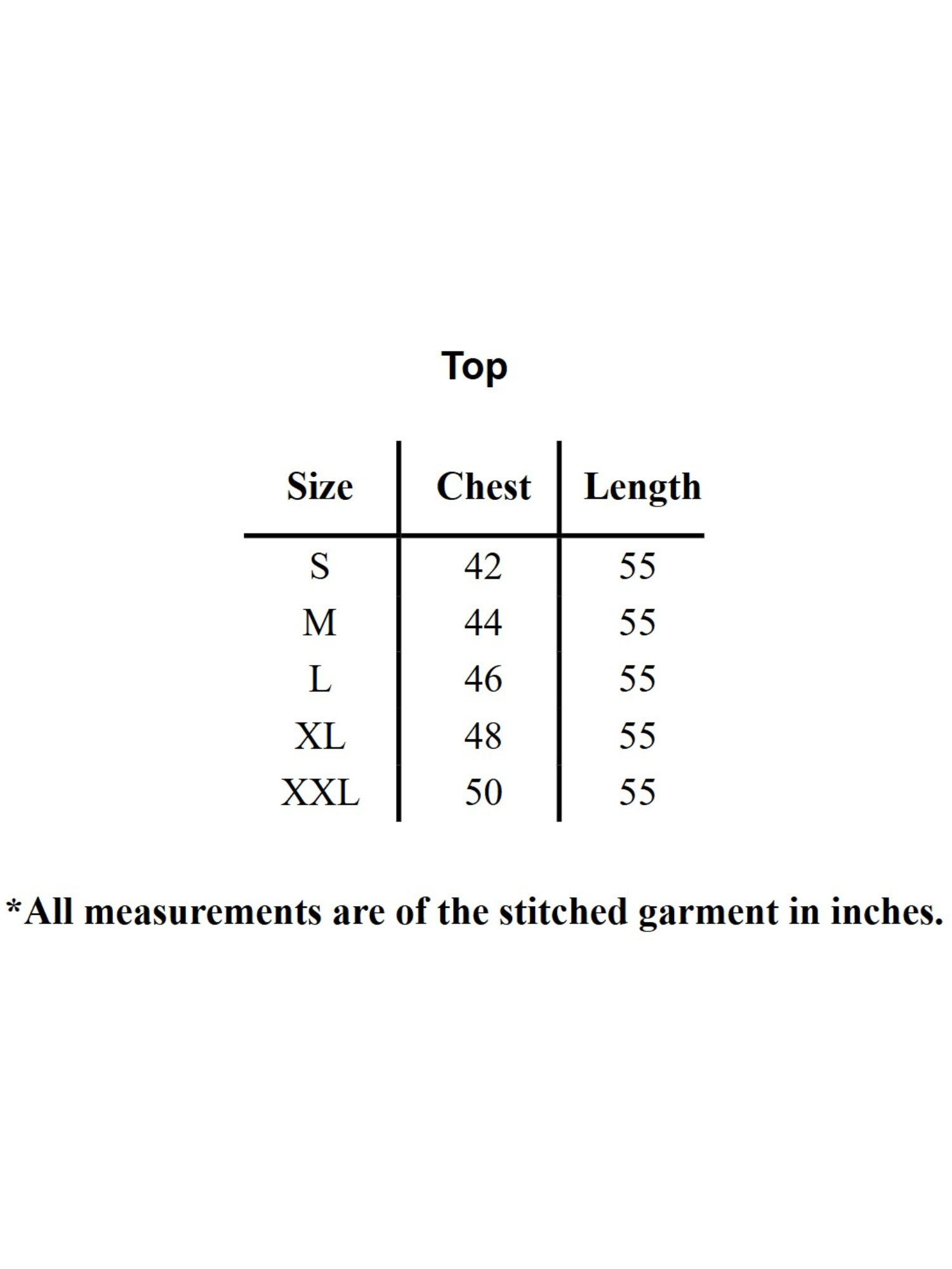 Size guide for YEZWE Jalabiya Maxi Dress showing measurements for S to XXL