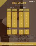 Yezwe Turkish Short Top and Skirt Set with Knitted Kar- Modest wear