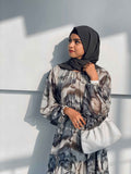 Elegant Yezwe modest maxi dress with a flowing design, perfect for stylish and comfortable wear