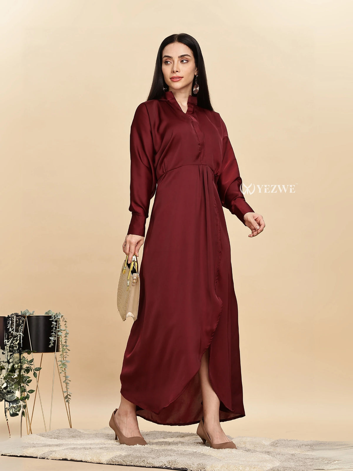 Yewze Royale Enchantment – The Ultimate Luxe Maxi Dress for Timeless Elegance Maxi Dress