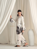 YEZWE Forest Haze Co Ord Set – Contemporary Modest Wear in Spun Slub | Pre-Booking - YEZWE