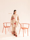 YEZWE Blush Bloom Floral Co-Ord Set – Modest Elegance in Motion | Pre-Booking - YEZWE
