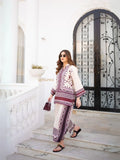 YEZWE Co-Ord Set featuring elegant embroidery and a stylish design, perfect for casual outings