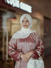 Yezwe modest wear maxi dress in soft shades, perfect for effortless elegance and comfort