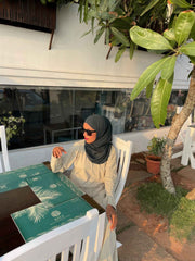 Elegant Yezwe modest wear featuring a stylish top and pant ensemble for casual outings